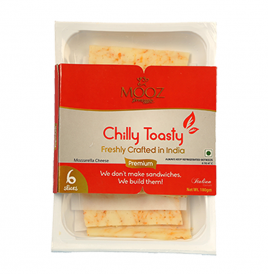 Mooz Chilly Toasty Toasty Mozzarella Cheese Premium  Pack  180 grams